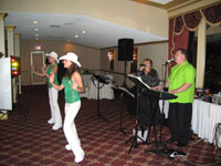 five grand U$ Russian band and dancers